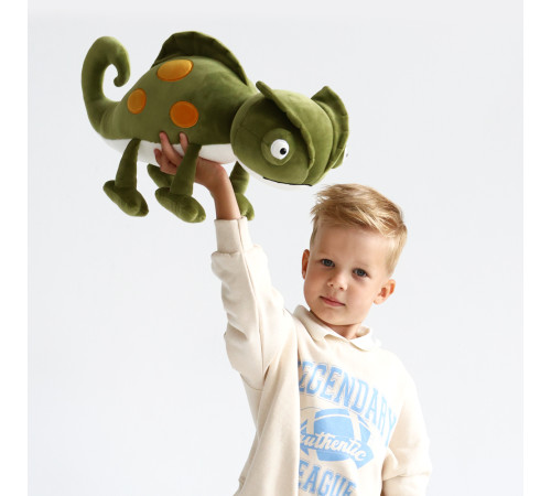 orange toys ot5023/30a Мягкая игрушка "Зеленый Хамелеон" (30 см.)