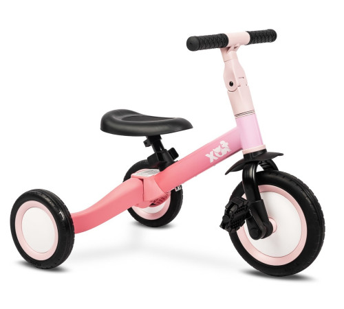  toyz-0274 bicicletă multifuncțională 4 &icirc;n 1 "fox" roz