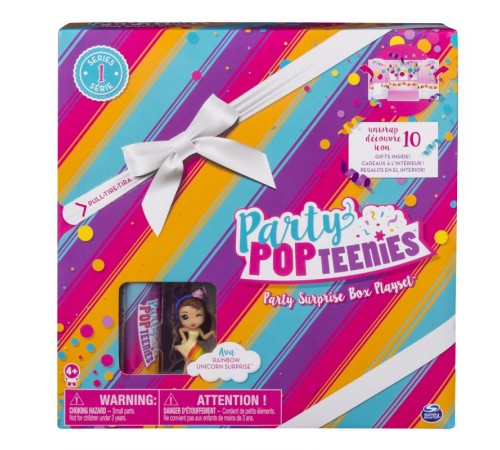  party popteenies 6044091 set de joc "surprise box"