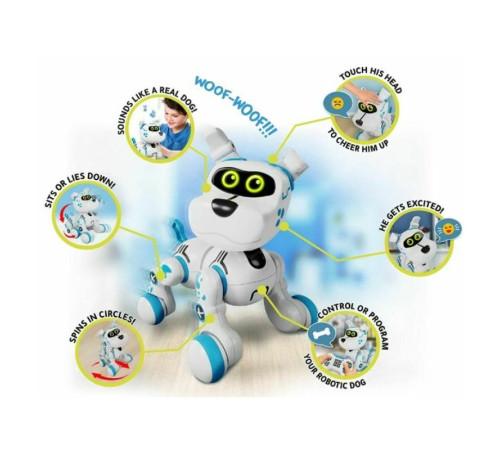 xtrem bots xt3803420 robot interactiv "cățelușul bobby"