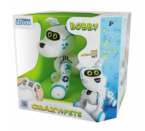xtrem bots xt3803420 robot interactiv "cățelușul bobby"