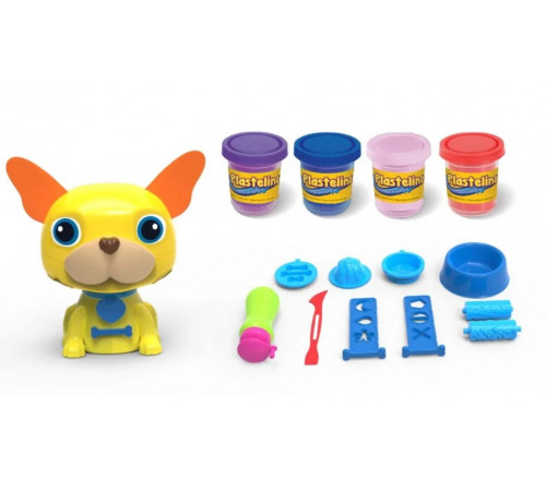 plastelino int2698 set de plastilină "catelul ozzy"
