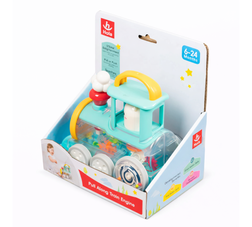 hola toys e7995a jucărie de tras "tren"