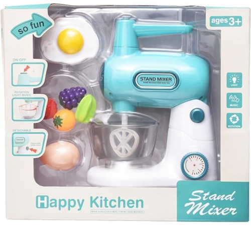 Детский магазин в Кишиневе в Молдове 35791 Детский миксер с продуктами "happy kitchen" (свет, звук)