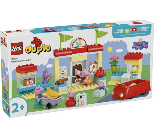 Lego Duplo 10434 Constructor "Peppa Pig Supermarket" (70 el.)  lego duplo 10434 constructor "peppa pig supermarket" (70 el.)
