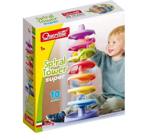 Jucării pentru Copii - Magazin Online de Jucării ieftine in Chisinau Baby-Boom in Moldova quercetti 6498 joc de dezvoltare "spiral tower super"