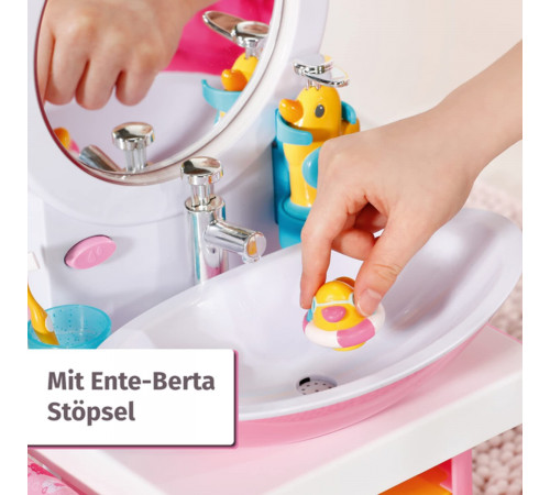 zapf creation 832707 Сhiuvetă interactivă "baby born bath hand wash basin"