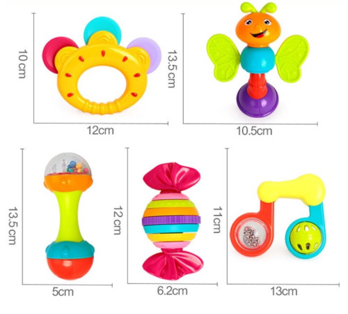 hola toys 939 Набор погремушек (10 шт.)