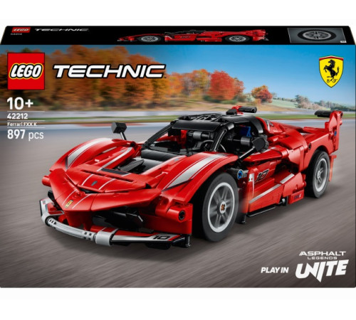 Детский магазин в Кишиневе в Молдове lego technic 42212 Конструктор "ferrari fxx k" (897 дет.)