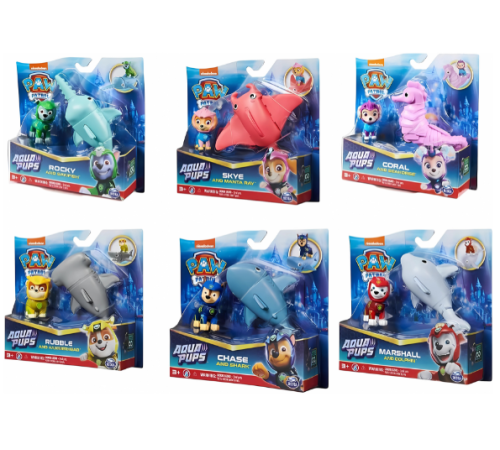  spin master 6065411 cățeii acvatici seria "paw patrol" (in sort.)