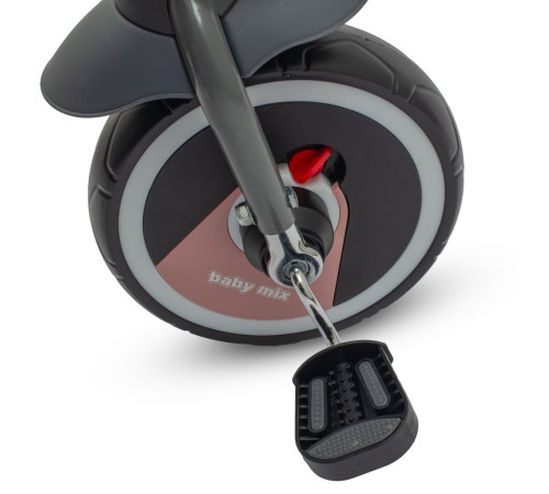 babymix 56255 triciclu 5in1 relax 365° roz