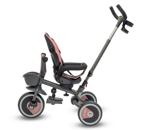 babymix 56255 triciclu 5in1 relax 365° roz