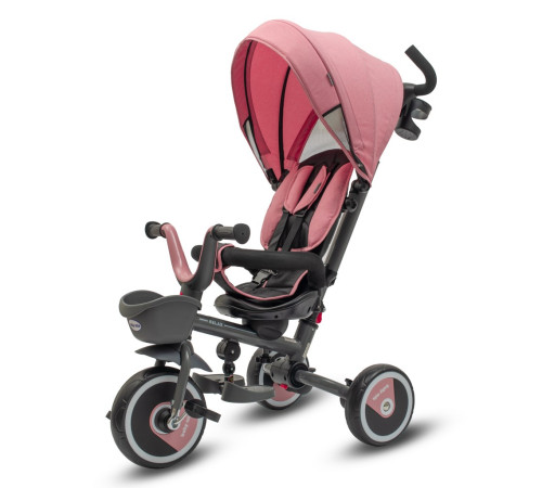 babymix 56255 triciclu 5in1 relax 365° roz