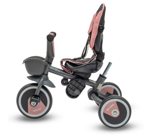 babymix 56255 triciclu 5in1 relax 365° roz