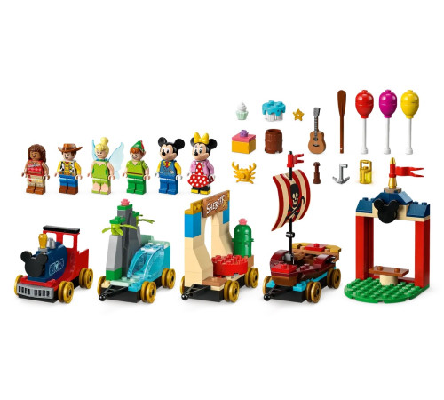 lego disney 43212 constructor "disney celebration train" (200 el.)