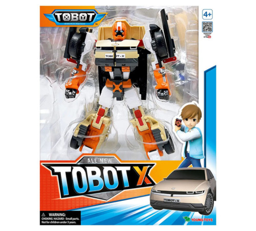 tobot 301148 robot-transformer tobot x (19 cm.)