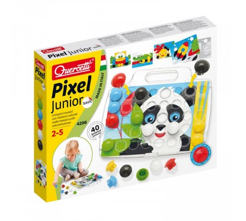 quercetti 4206 Мозаика pixel junior basic