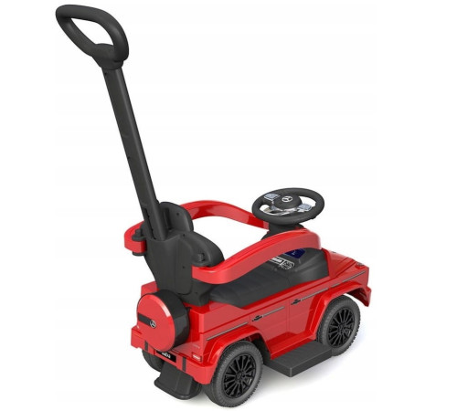 baby mix 53438 mașină cu mâner "mercedes benz g63" rosu