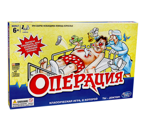 hasbro b2176 Настольная игра "Операция"