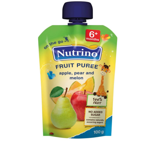 Питание и аксесcуары в Молдове Nutrino Пюре Яблоко-груша-дыня (6 м+) 100 гр. Питание и аксесcуары в Молдове nutrino Пюре Яблоко-груша-дыня (6 м+) 100 гр.