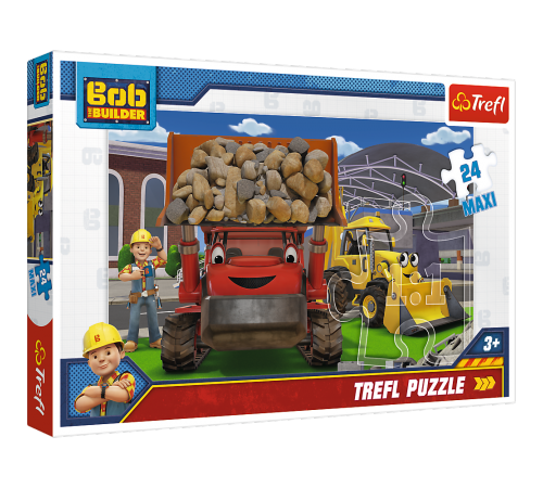  trefl 14246 maxi-puzzle "putem face asta! / bob constructorul" (24 el.)