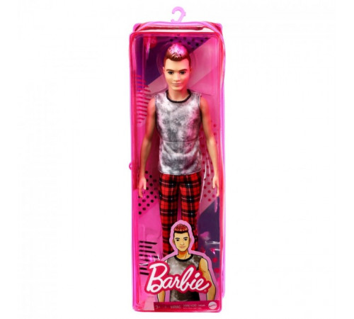barbie gvy29 Кукла Кен "Модник" в клетчатых штанах