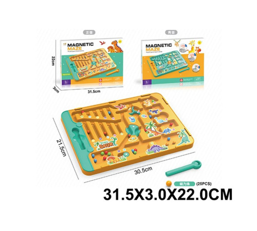 83850 tabla magnetică "labirint 3 în 1"