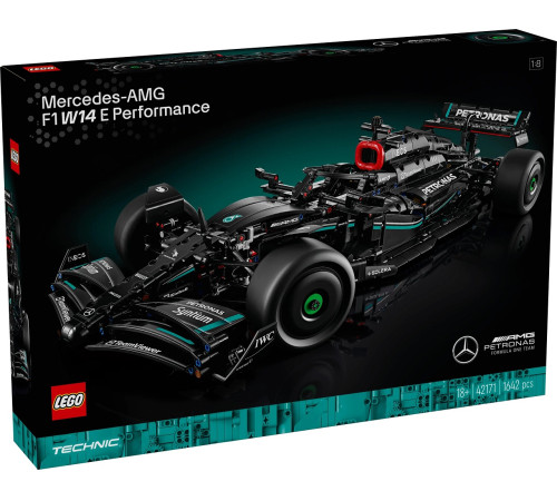  lego technic  42171 constructor "mercedes-amg f1 w14 e performance" (1642 el.)