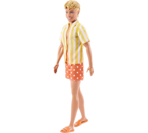Детский&nbsp;магазин в Кишиневе в Молдове barbie jjn66 Кукла Кен "fashionistas" в рубашке в полоску (серия 1)