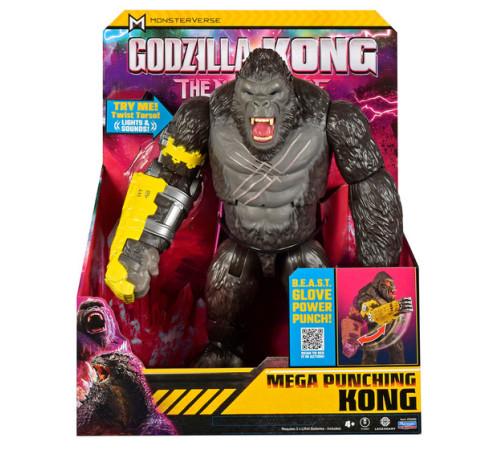 Jucării pentru Copii - Magazin Online de Jucării ieftine in Chisinau Baby-Boom in Moldova 35585 figurină "godzilla x kong" mega power punch kong (lumini, sunete)