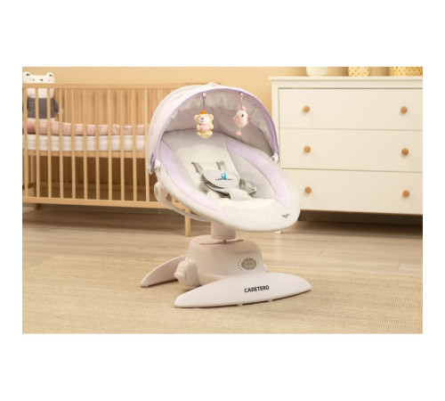 caretero 8004 Электронные качели "opti" (до 9 кг.) розовый