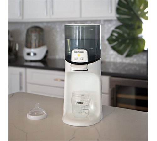 baby brezza incalzitor instant pentru biberoane white