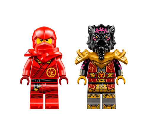lego ninjago 71789 Конструктор "Кай и Рас: Битва на машине и мотоцикле" (103дет.)