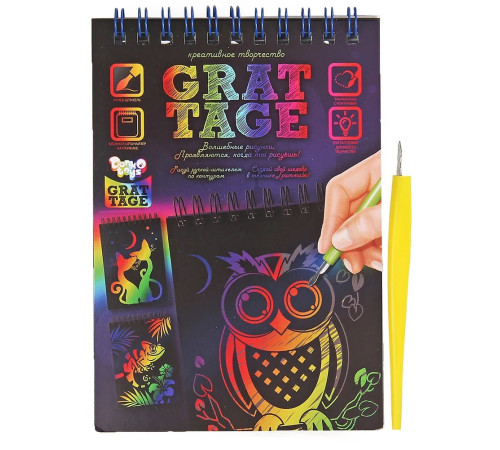  19402 set de creatie "grattage a6"