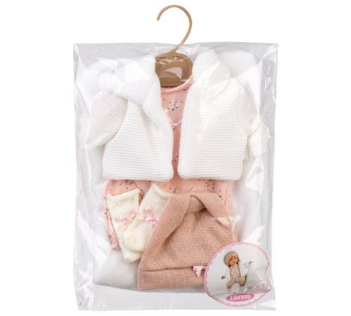 llorens v9-38564 set haine pentru păpuși (38 cm.)