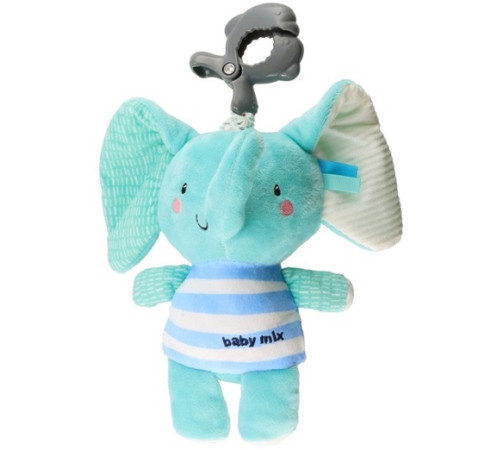 Детский магазин в Кишиневе в Молдове baby mix p/1269-li190 Игрушка для путешествий музыкальная "Слоник"