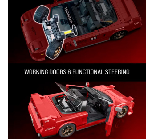 hot wheels jft17 Конструктор "brick shop elite acura nsx" (876 дет,)