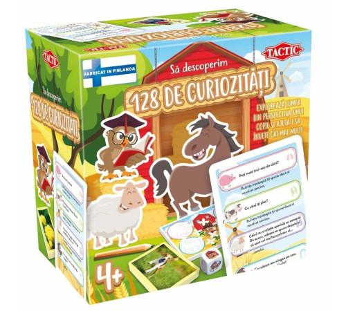 Tactic 59184 Развивающая игра "Откроем 128 любопытных фактов" (RO)  tactic 59184 Развивающая игра "Откроем 128 любопытных фактов" (ro)