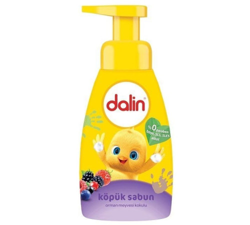  dalin săpun-spumă pentru copii "fructe de pădure" (200 ml.)