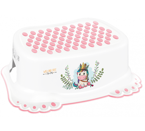 tega baby suport pentru picioare wild&free "unicorn" dz-006-103 alb