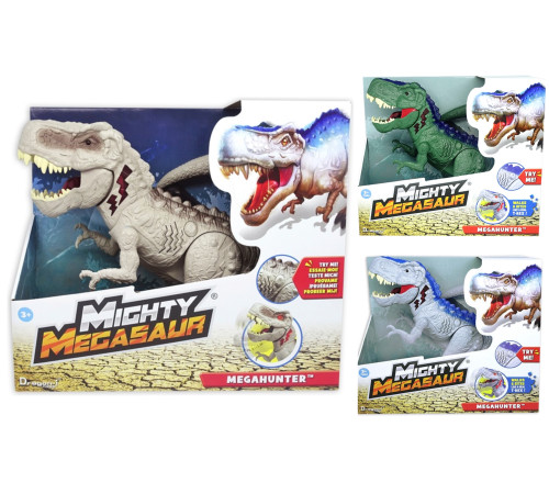 mighty megasaur 80061 figurină de dinozaur mega hunter t-rex