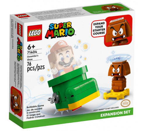  lego super mario 71404  Конструктор "Обувь Гумбы" (76 дет.)