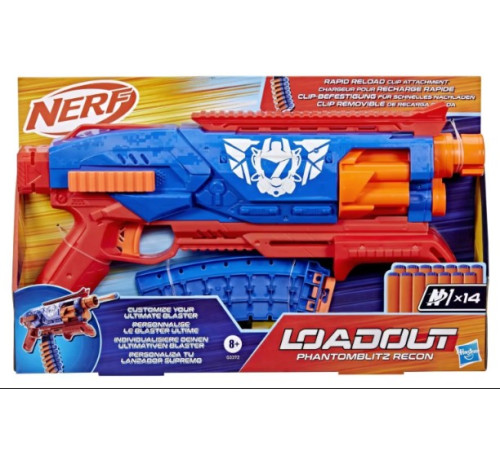 nerf g3372 blaster "loadout phantomblitz recon"