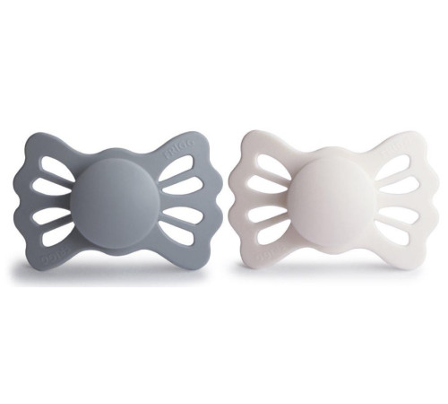 Frigg Пустышка симметричная силиконовая "Lucky" 2 шт. (6-18 м.) Great Gray & Silver Gray Питание и аксесcуары в Молдове frigg Пустышка симметричная силиконовая "lucky" 2 шт. (6-18 м.) great gray & silver gray