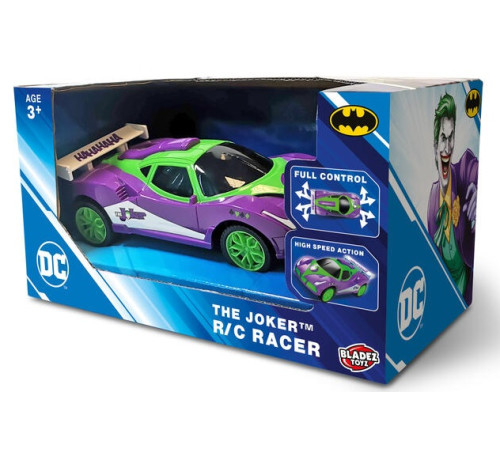 bladez btdcrc6 mașină cu radiocontrol "batman: joker"