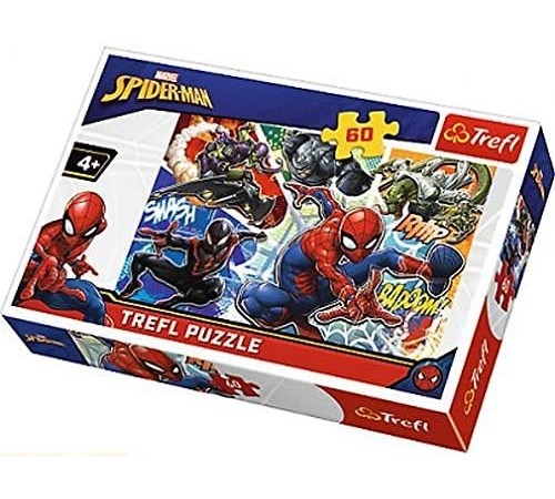 Trefl 17311 Puzzle "Spider-Man" (60 el.)  trefl 17311 puzzle "spider-man" (60 el.)