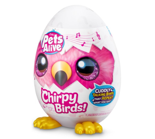 zuru pets alive 9537z Интерактивная игрушка "chirpy birds"