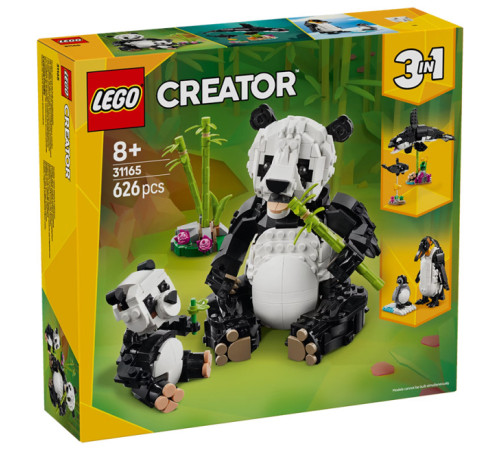 Jucării pentru Copii - Magazin Online de Jucării ieftine in Chisinau Baby-Boom in Moldova lego creator 31165 constructor "familia panda" (626 el.)