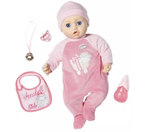 Детский магазин в Кишиневе в Молдове zapf creation 706299 Интерактивная кукла "baby annabell" (43 см.)