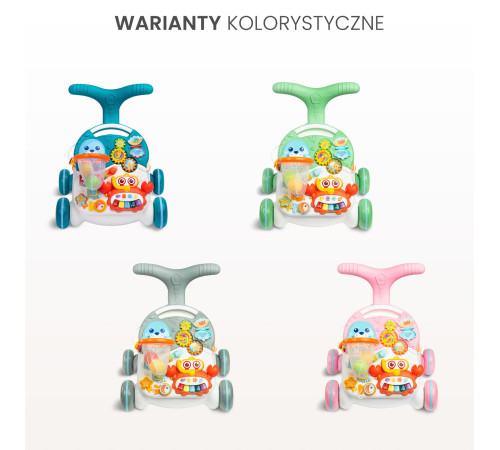 toyz-20950 premergător 2 in 1 "sperk" roz